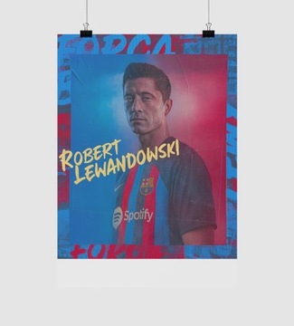 Plakat Robert Lewandowski bez ramy 40 x 60