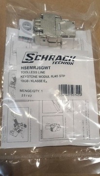 Keystone schrack rj45