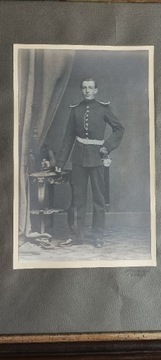 Piękne tablo, zdjęcie żołnierza bawarskiego