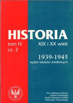 Historia XIX i XX wiek tom IV/2 1939-1945