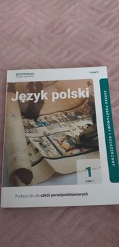 Język polski 1część 1. Podręcznik Operon. 