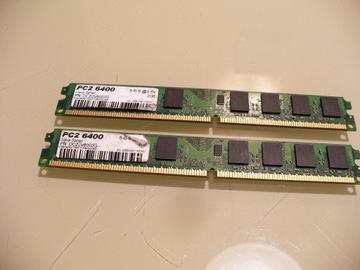 Ram DDR2 2x2gb OCZ2V8002G 5-6-6 PC2 6400 