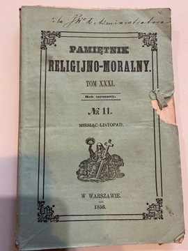 Pamiętnik Religijno-Moralny, 1856