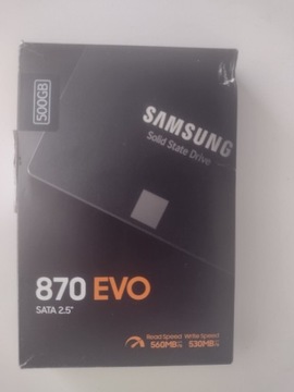 Dysk SSD Samsung 870 EVO 500GB 2,5" SATA 