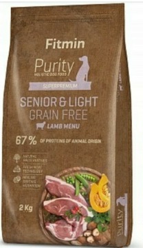 Karma dla psa Fitmin Purity Senior Lamb 750 g