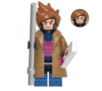 Figurka Gambit X-Men Super Heroes Plus Karta Lego