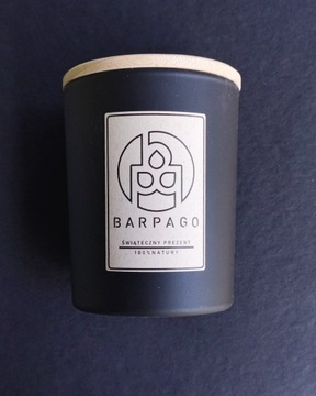 Naturalna świeca sojowa Barpago prezent