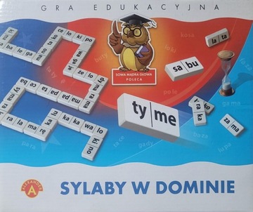 Sylaby w dominie gra edukacyjna 