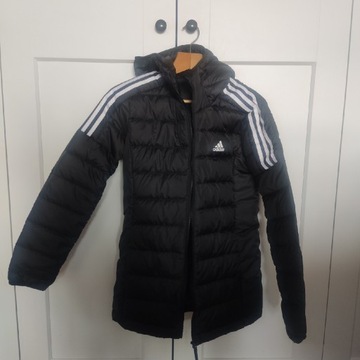 Kurtka puchowa Adidas Czarna Slim Fit