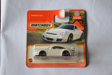 Matchbox Porsche 911 997 gt3 white