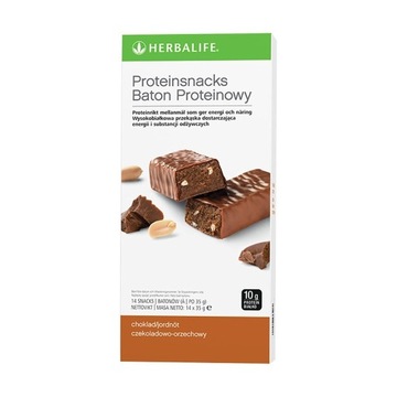 Batony proteinowe Herbalife czekoladowo-orzechowe
