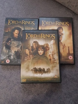 Lord of The Rings trilogy Władca Pierścieni 3x DVD