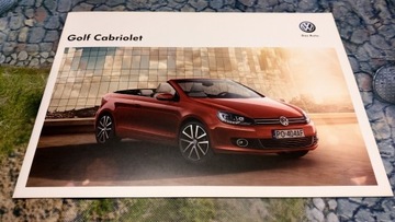 VW Golf Cabriolet 2012 r. Prospekt . PL .