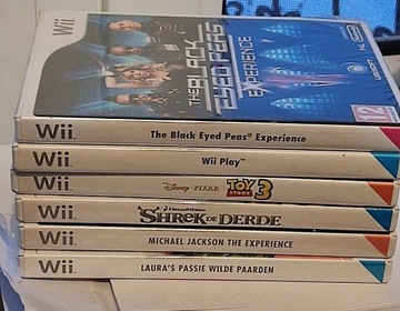 Nintendo Wii zestaw gier