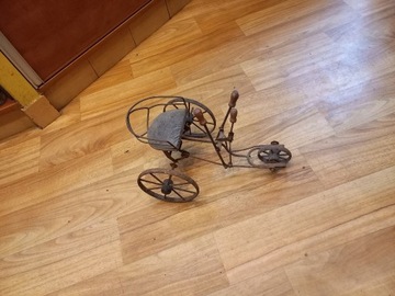 stary rower wózek z napedem recznym