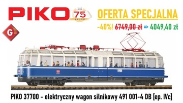 PIKO 37330 - Gläserner Zug DB - OFERTA SPECJALNA