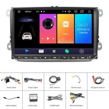 Radio nawigacja android VW Golf Passat Touran Polo