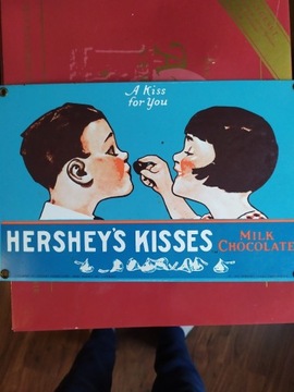 Hersheys kisses tablica kolekcjonerska 