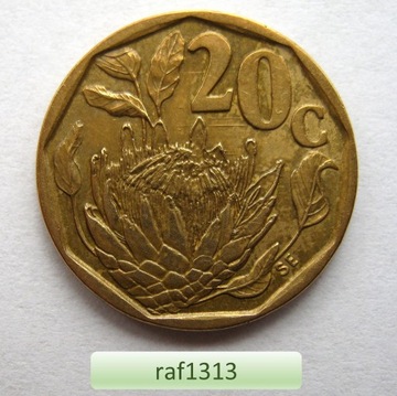 RPA - 1992 - 20 centów