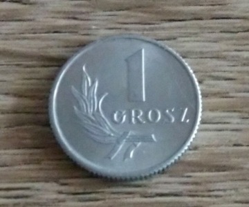 Stara moneta Polska 1 grosz 1949 rok PRL 