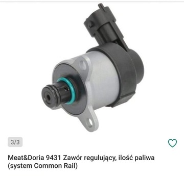 Regulator ciśnienia paliwa Renault Master 2,5 DCI 