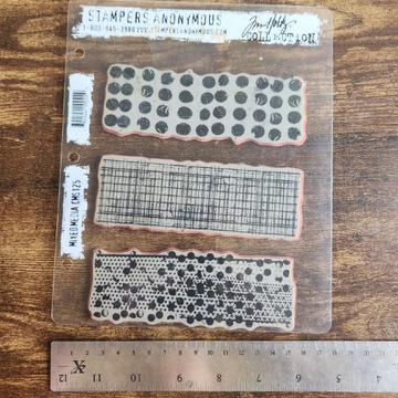 Stemple gumowe Stampers Anonymous Tim Holtz - Mixed Media CMS125