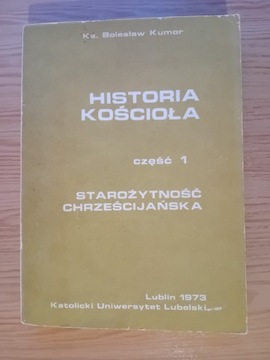 B. Kumor Historia Kościoła t. 1 Starożytność