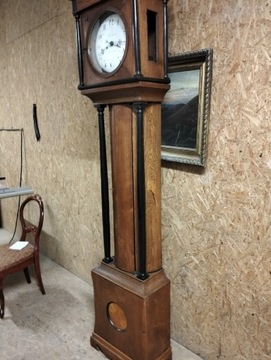 Stary unikatowy zegar stojący