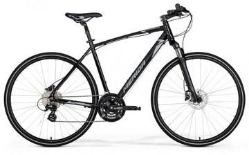 Merida Crossway 15 Glossy Black (Matt Silver)