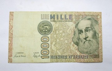 1000 Lirów 1982 r.  Italia