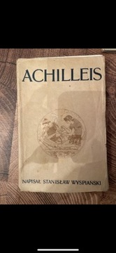 Achilleis sceny dramatyczne WYSPIAŃSKI 1903 1wyd