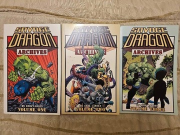 SAVAGE DRAGON ARCHIVES TOMY 1-3