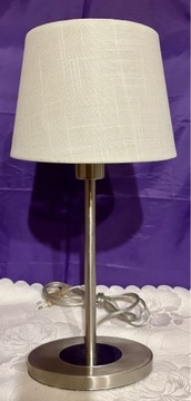 Piękna salonowa Lampa z abażurem Ręcznie robione