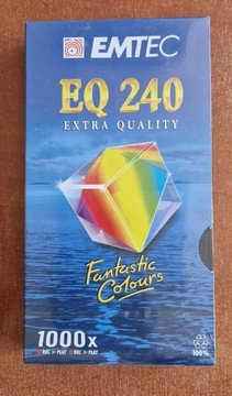 NOWA kaseta VHS EQ 240 Extra Quality