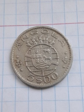 Angola 5 escudo 1972