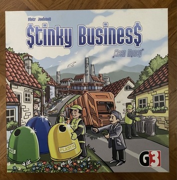 Stinky business - gra planszowa, wyd. G3