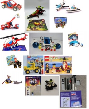 14 zestawów LEGO Technic / Legoland / Space / City