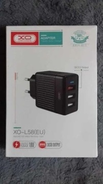 Adapter, Ładowarka sieciowa XO L58 (EU) 3 USB