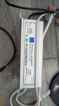 Zasilacz LED 60W IP68 12V.