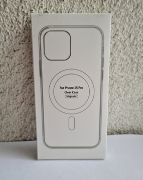 Przezroczyste etui z MagSafe do iPhone 15 Pro