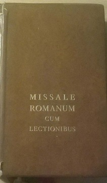 Missale Romanum Mszał Rzymski Język łaćiński