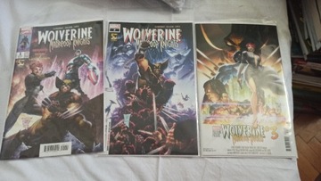 WOLVERINE: MADRIPOOR KNIGHTS #1,2,3 -oryginalny komiks z USA!