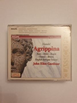 HANDEL Agrippina John E. GARDINER Philips 3CD
