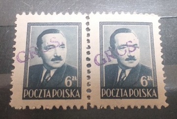 Polska Fi 473** Bierut nadruk Groszy 1949