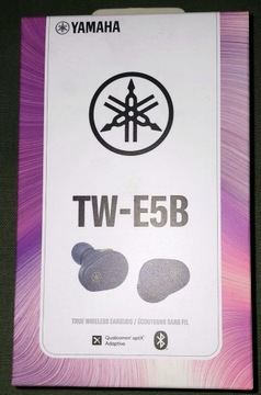 Słuchawki Yamaha TW-E5B Dokanałowe Bluetooth 5.2