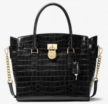 Michael Kors - torebka Hamilton - czarna 