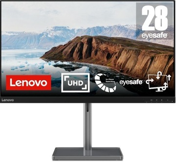Monitor LED Lenovo L28u-35 28 4K 3840x2160 IPS 4ms