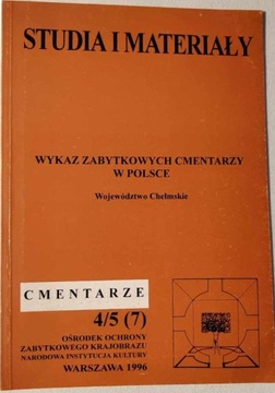 Wykaz zabytkowych cmentarzy w. Chełmskie