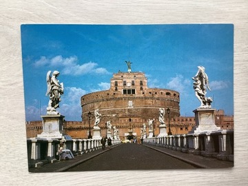 Rzym Castel S. Angelo pocztówka Włochy