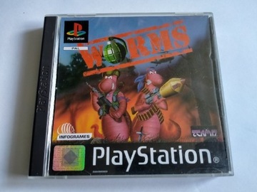 Worms 1995 PSX PAL BDB stan